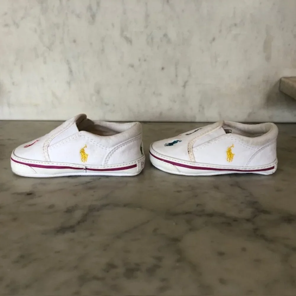 RALPH LAUREN POLO Baby Crib Shoes